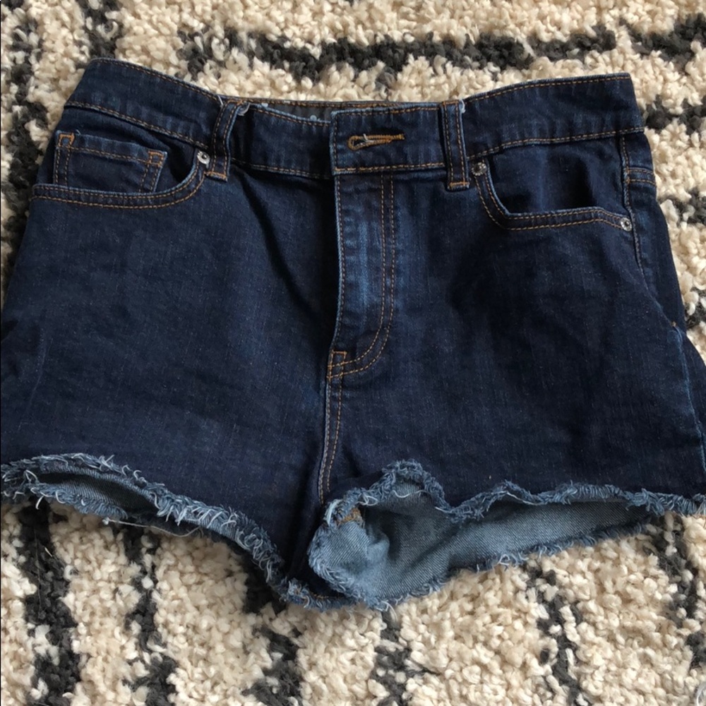 High waisted shorts